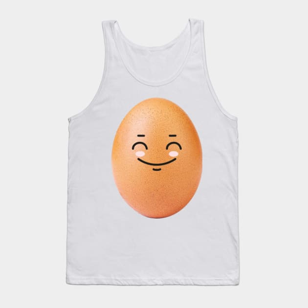 World Record Egg Happy Mood Tank Top by worldrecordeggshop